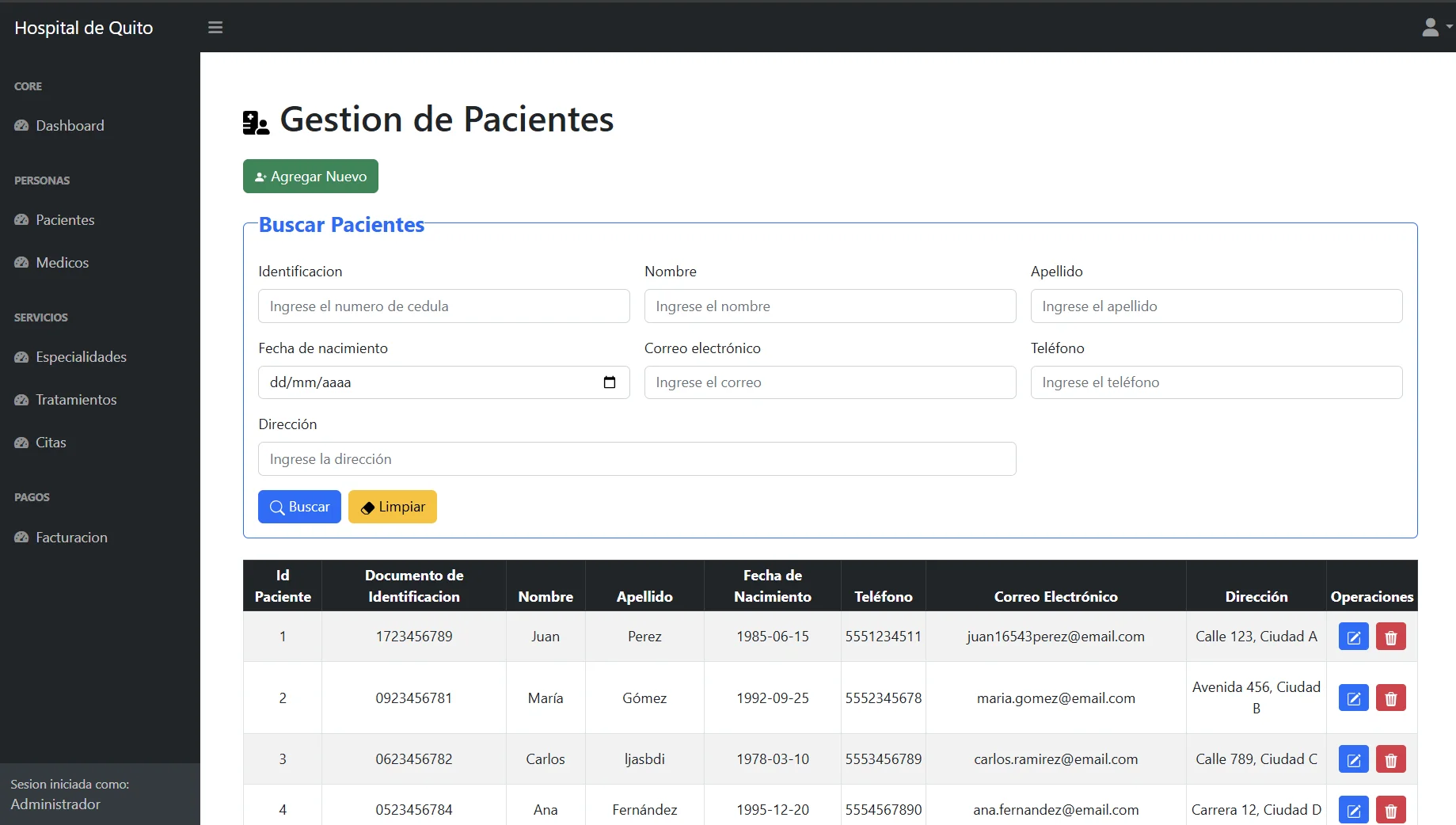 Hospital Management System